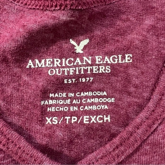 GRATEFUL Dead Woman’s Maroon Racerback Tank Top From American Eagle Size XL - Picture 7 of 9